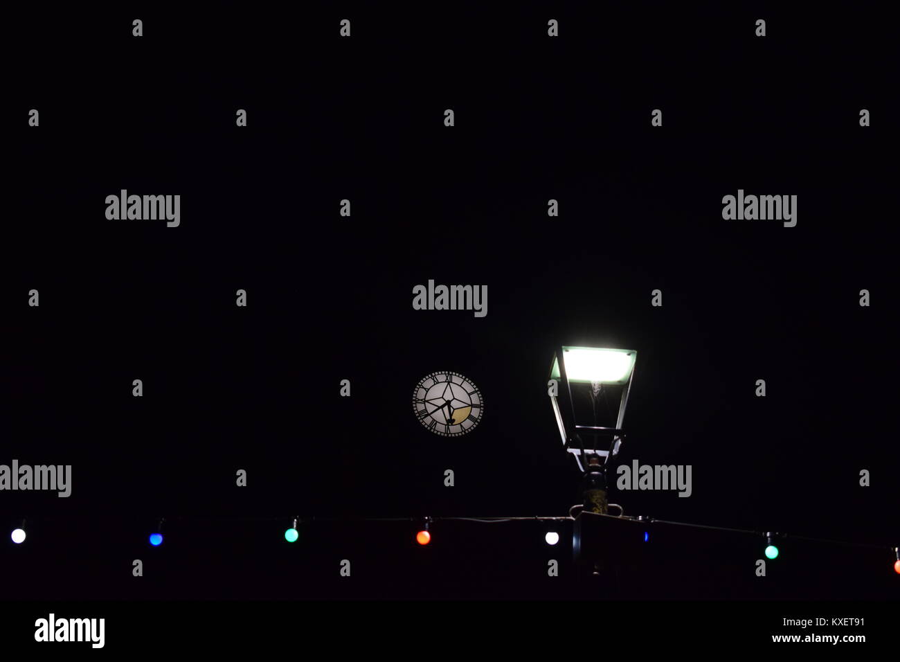 Lights after dark Stock Photo Alamy