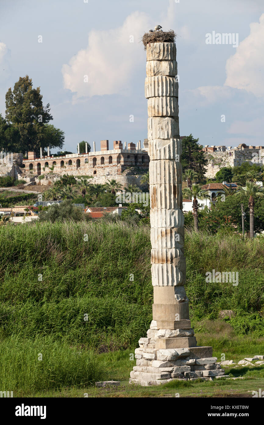 The Temple of Artemis, one of the Seven Wonders of the Ancient World