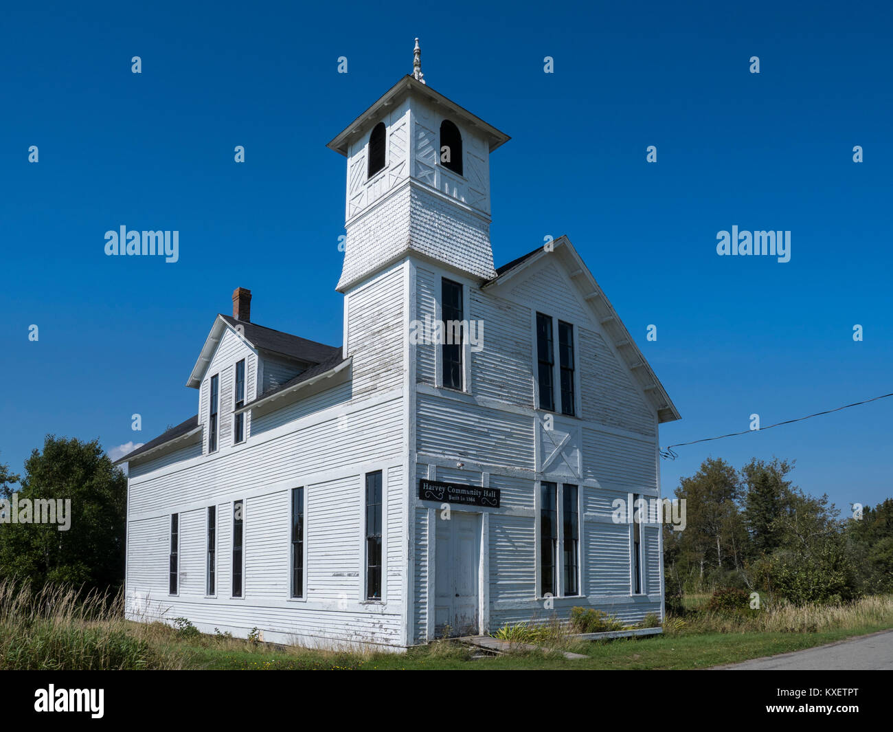 Harvey Community Centre, Bay of Fundy, Harvey, New Brunswick, Canada