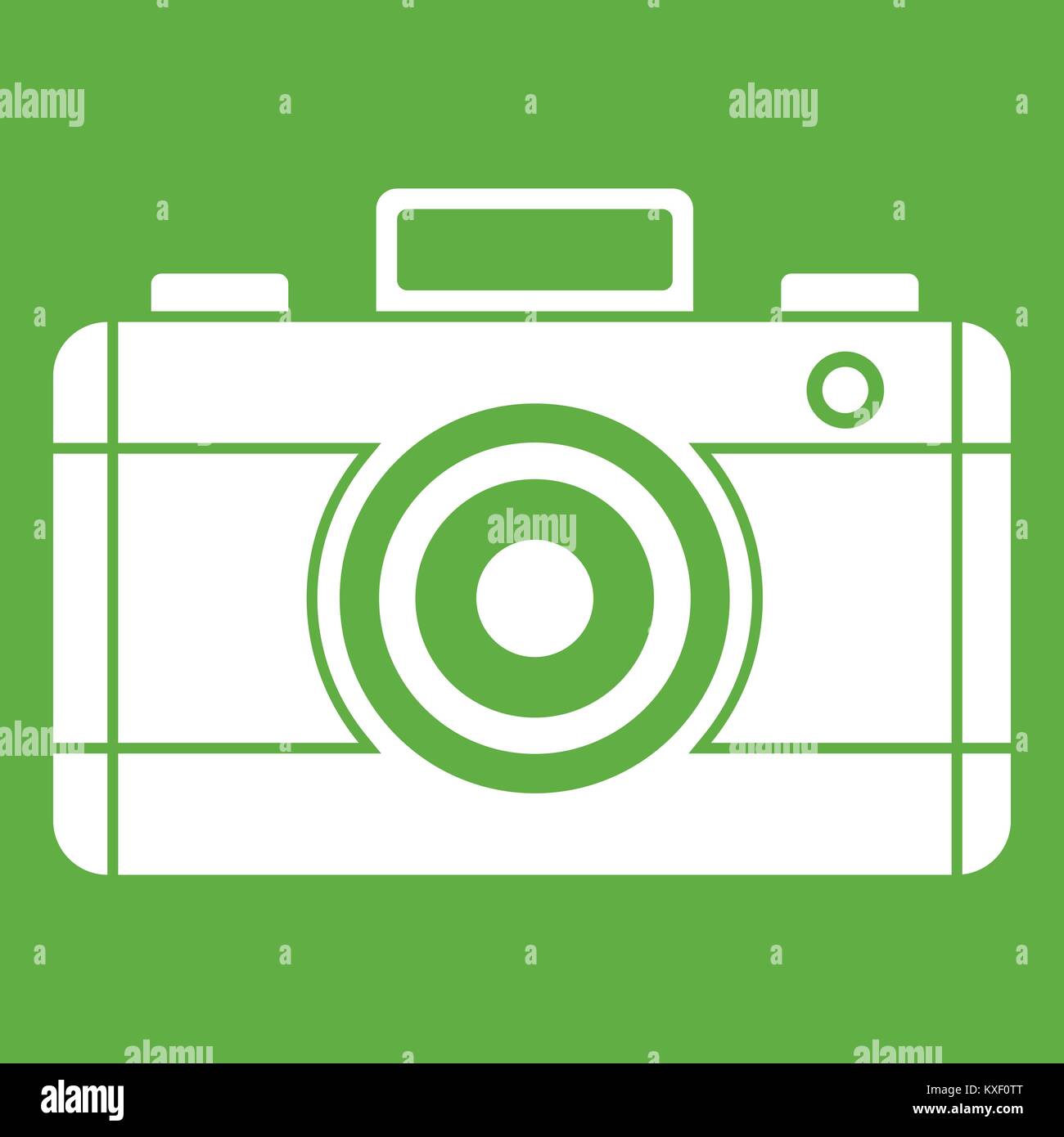 Photo camera icon green Stock Vector Image & Art - Alamy