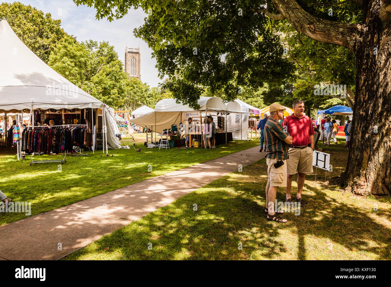 Guilford Art Center Craft Expo Guilford, Connecticut, USA Stock Photo