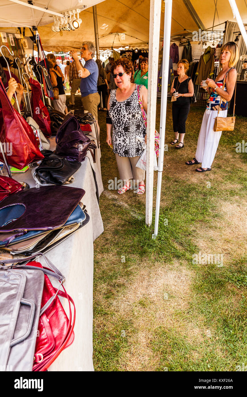 Guilford Art Center Craft Expo Guilford, Connecticut, USA Stock Photo