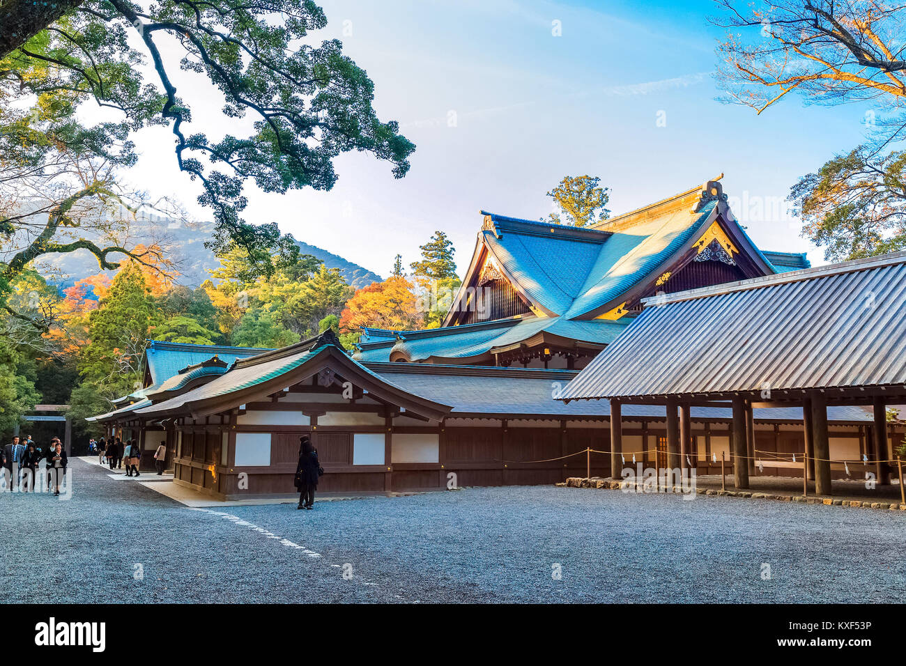 Ise Jingu Naiku(Ise Grand shrine - inner shrine) in Ise City, Mie Prefectur...