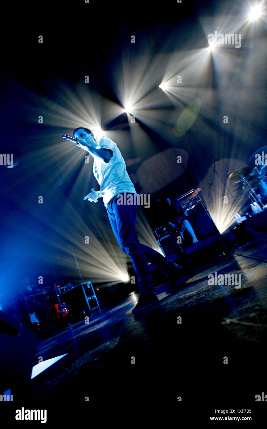 The English Rapper Musician And Records Producer Mike Skinner Is Stock Photo Alamy alamy