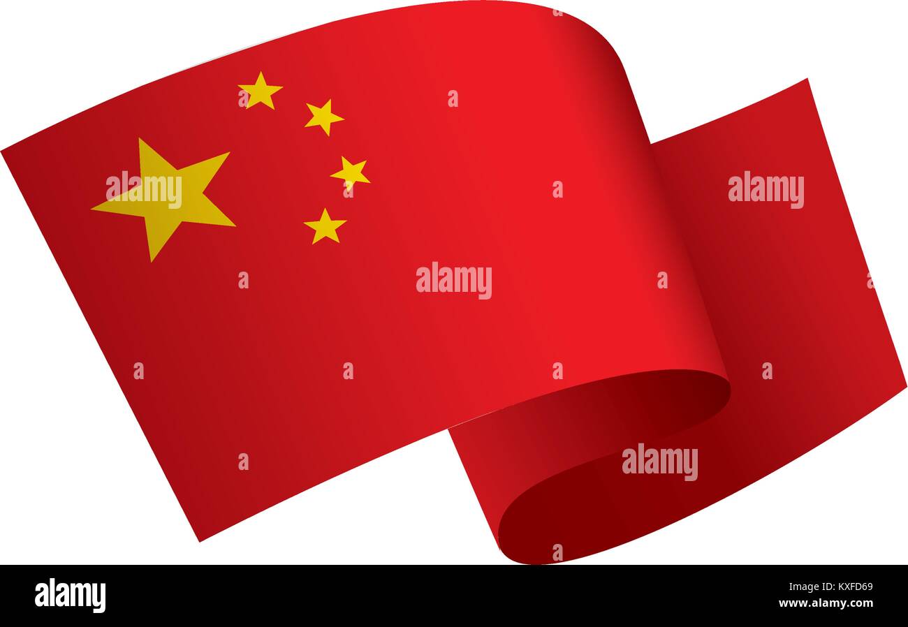 China flag, vector illustration Stock Vector Image & Art - Alamy