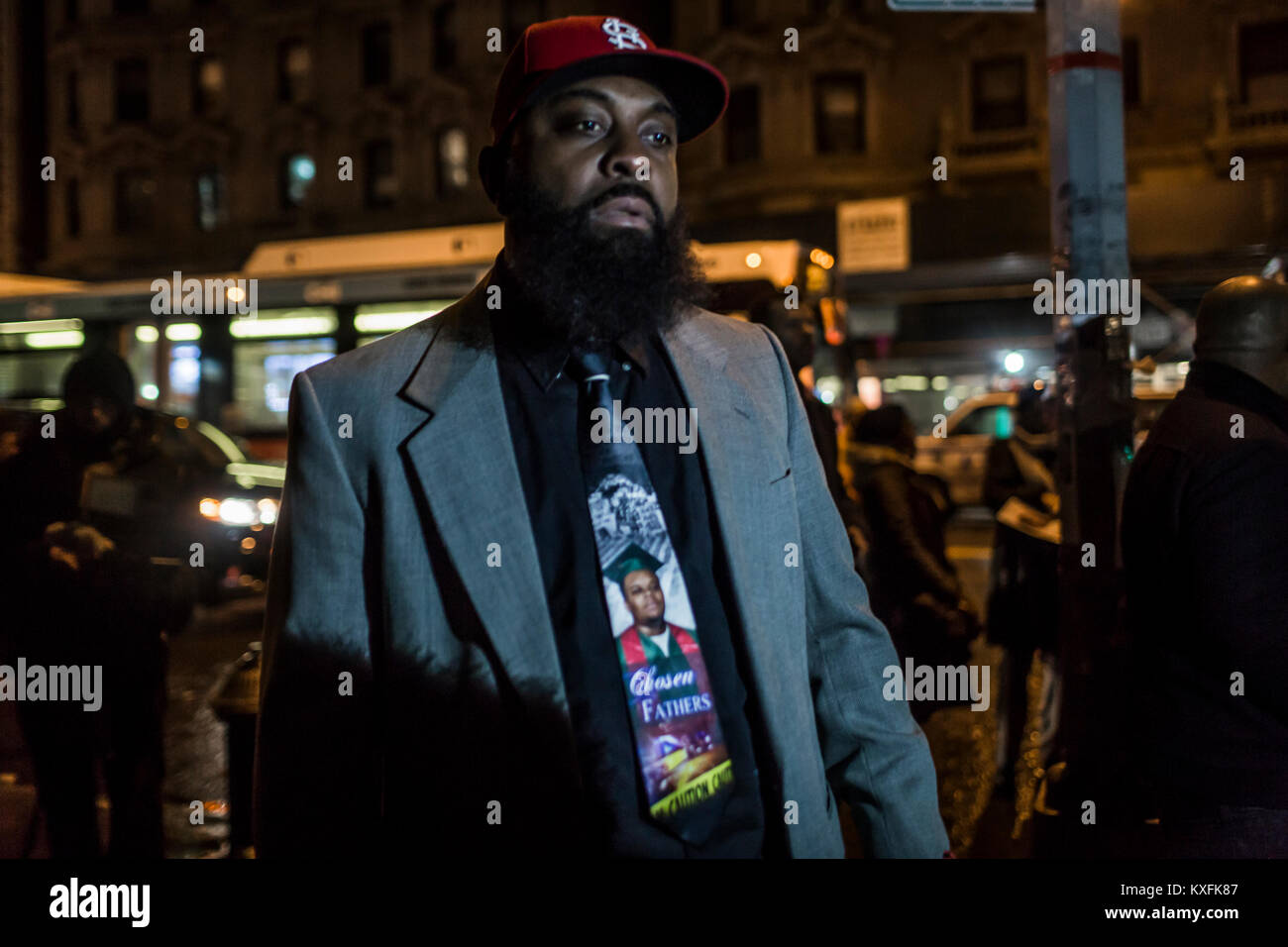 On January 8, 2018, hundreds gathered at the funeral of activist Erica