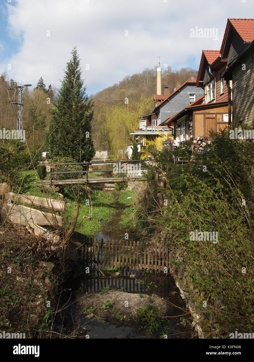 Altenbrak Mühlgraben Höhe Ludwigshütte Stock Photo Alamy