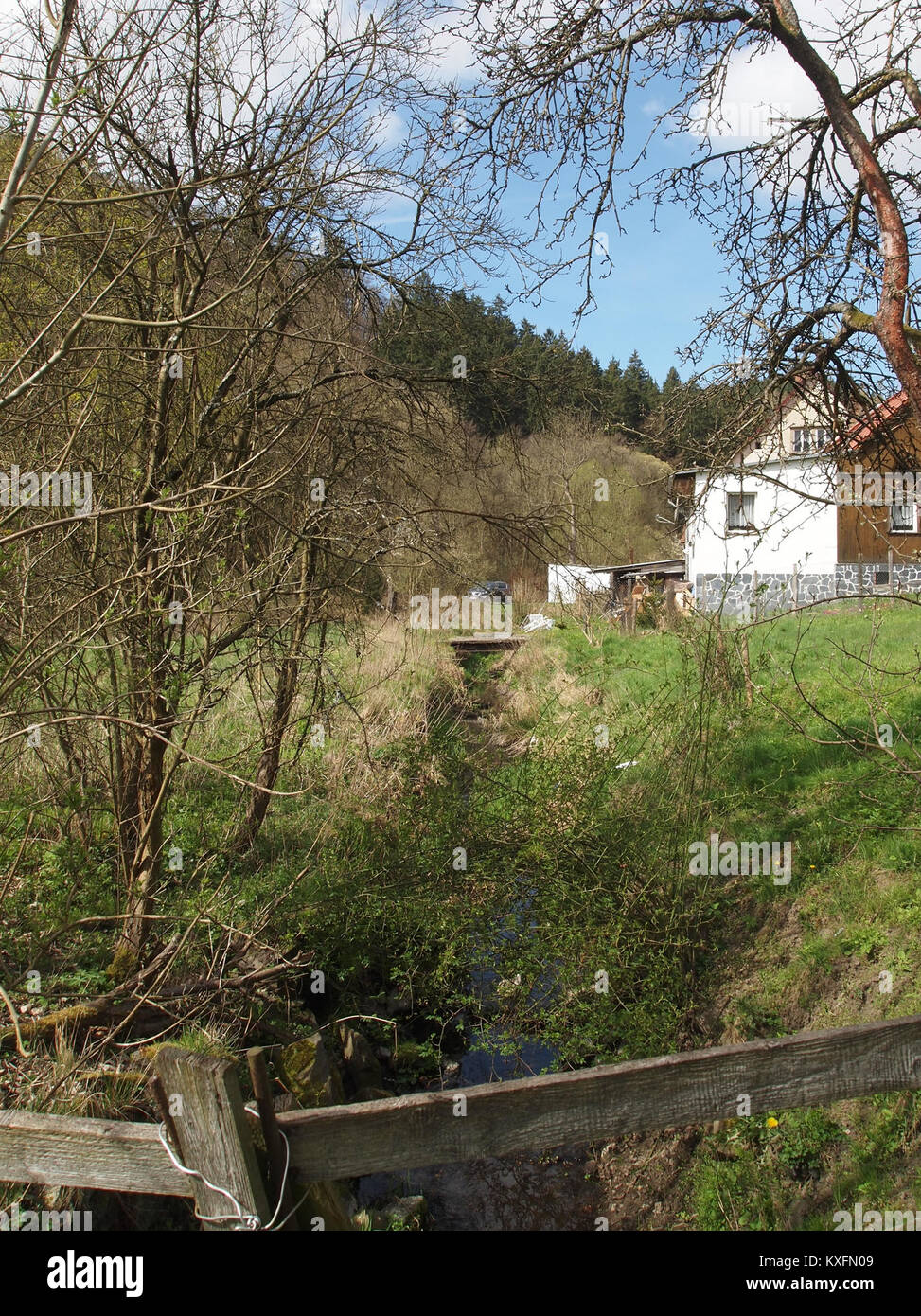 Altenbrak Mühlgraben Höhe StRitter 14 Stock Photo Alamy