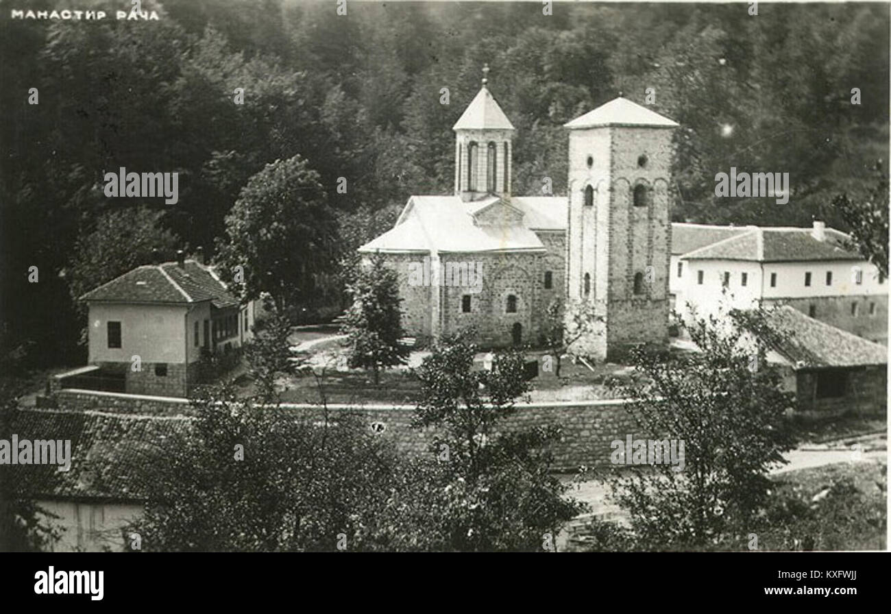 Манастир Рача (old photo Stock Photo - Alamy