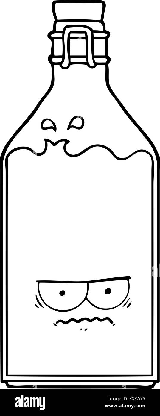 cartoon old bottle Stock Vector Image & Art Alamy