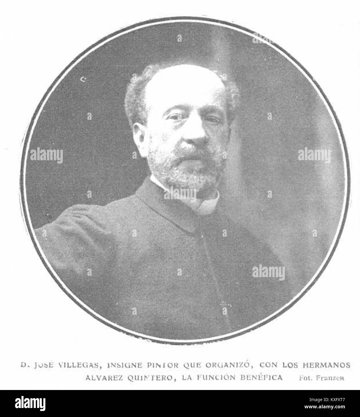 1909-01-20, Actualidades, José Villegas, Franzen Stock Photo