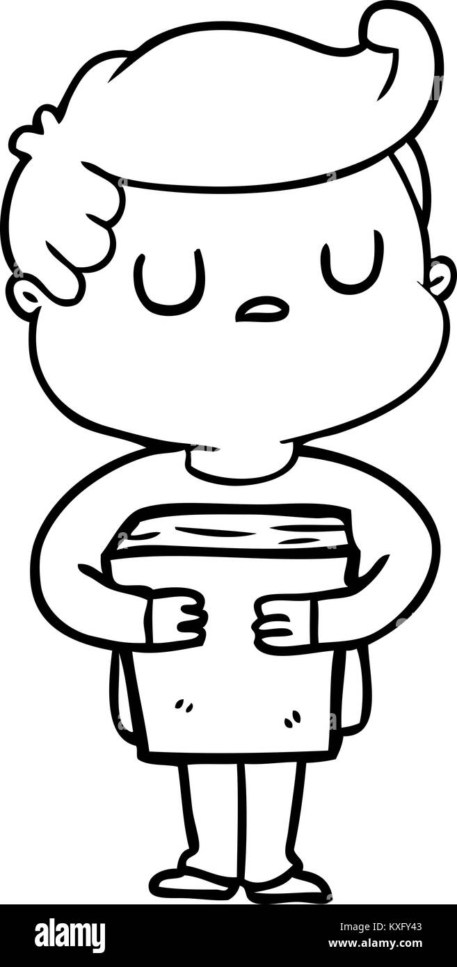 cartoon aloof man Stock Vector Image & Art Alamy