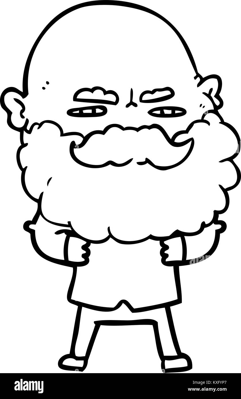 Grumpy old man Black and White Stock Photos & Images - Alamy