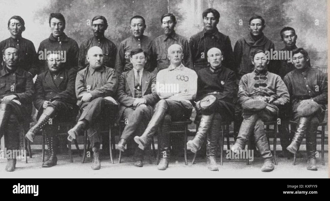 Члены Совнаркома ЯАССР 1925 Stock Photo Alamy