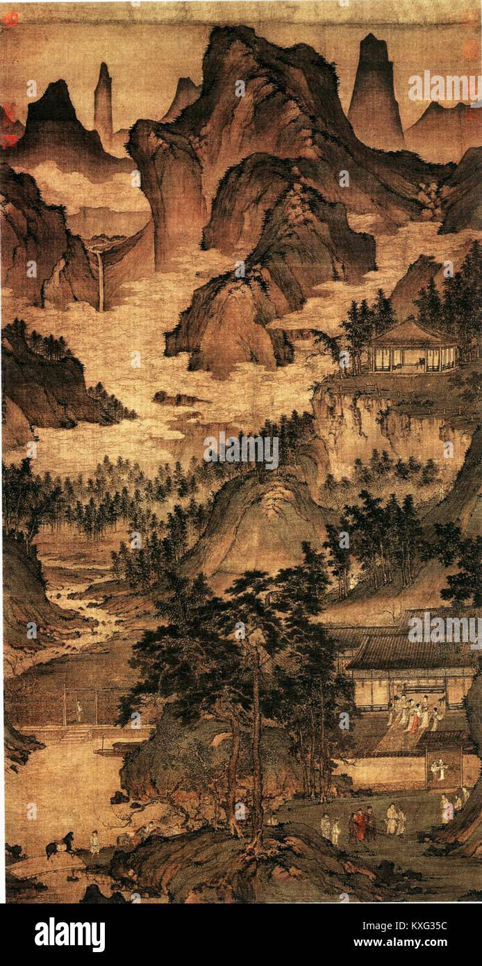 Traditional chinese silk painting hi-res stock photography and images ...