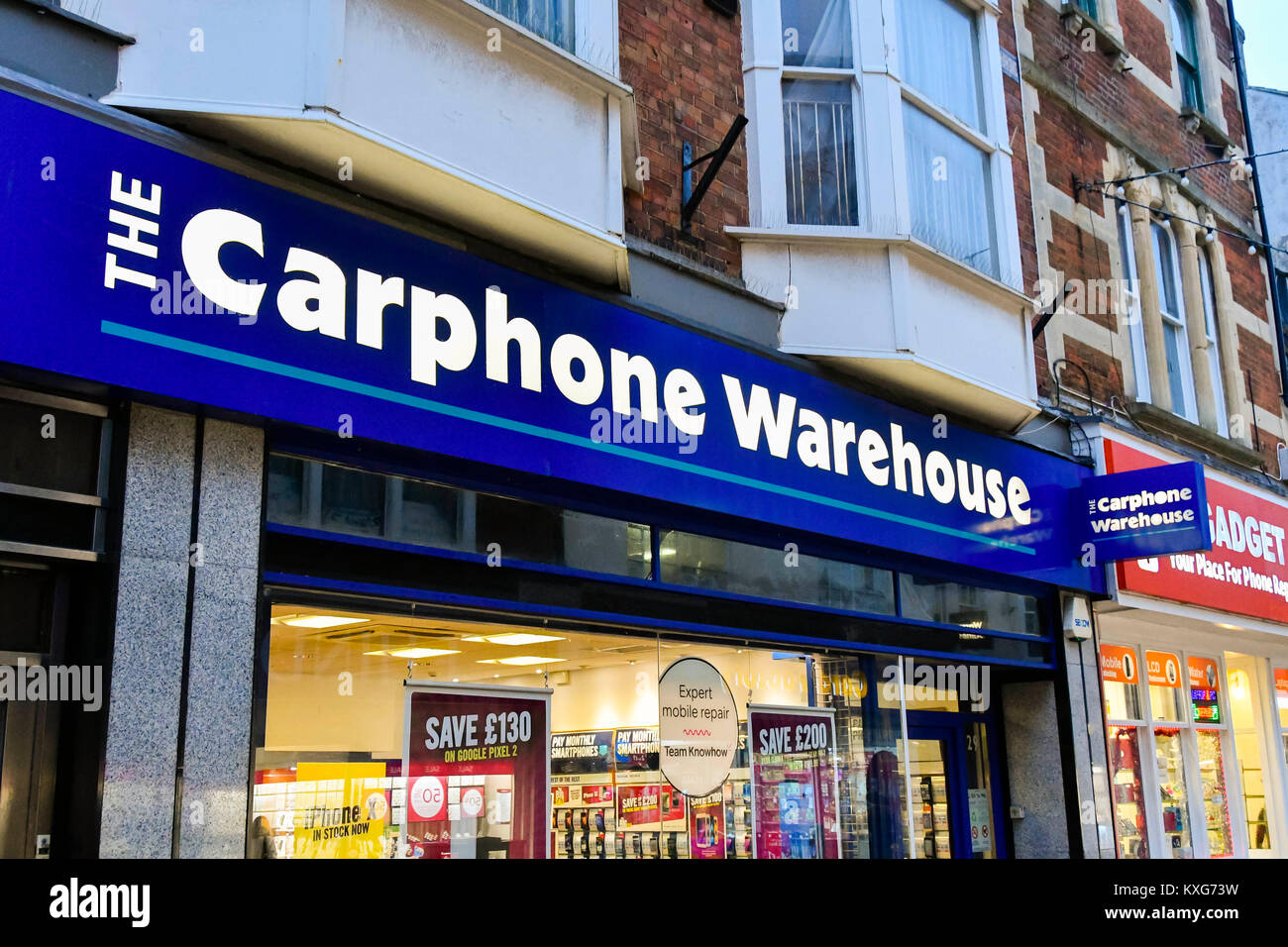 Carphone warehouse sign logo hi-res stock photography and images - Alamy
