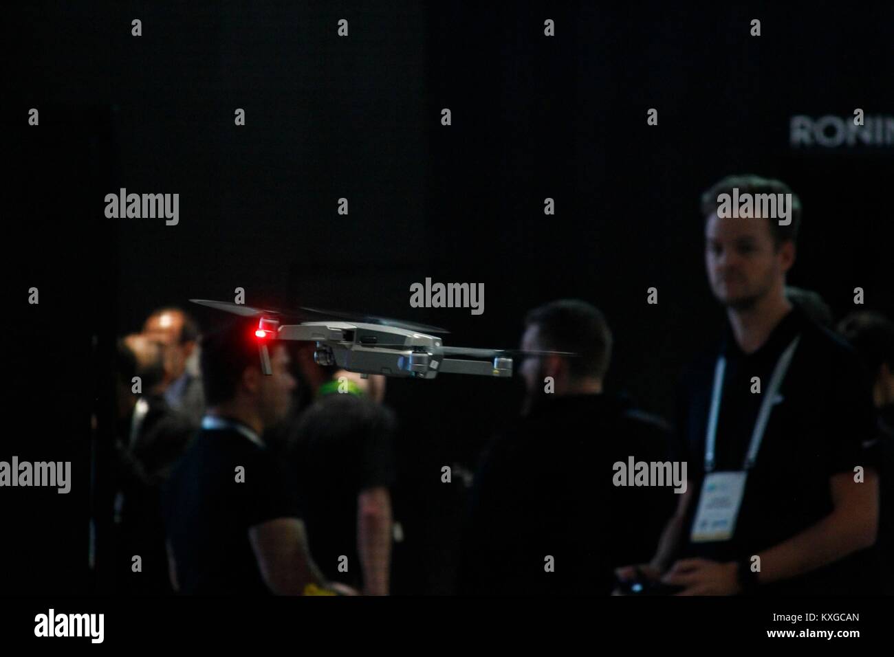 Las Vegas, NV, USA. 9th Jan, 2018. DJI drones in attendance for 2018