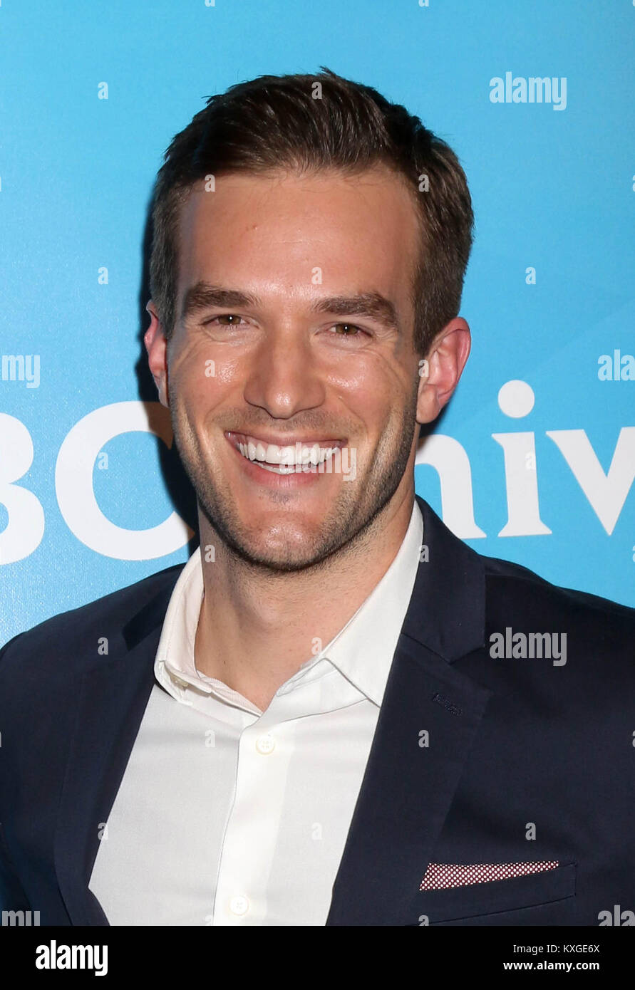 Pasadena, Ca. 09th Jan, 2018. Andy Favreau at the 2018 NBCUniversal