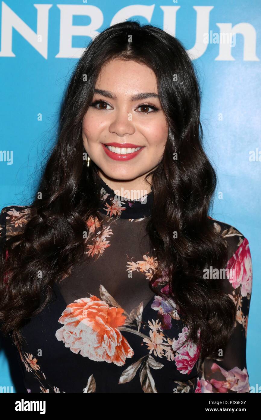 Aulii Cravalho at arrivals for NBC Universal TCA Winter Press Tour 2018, The Langham Huntington