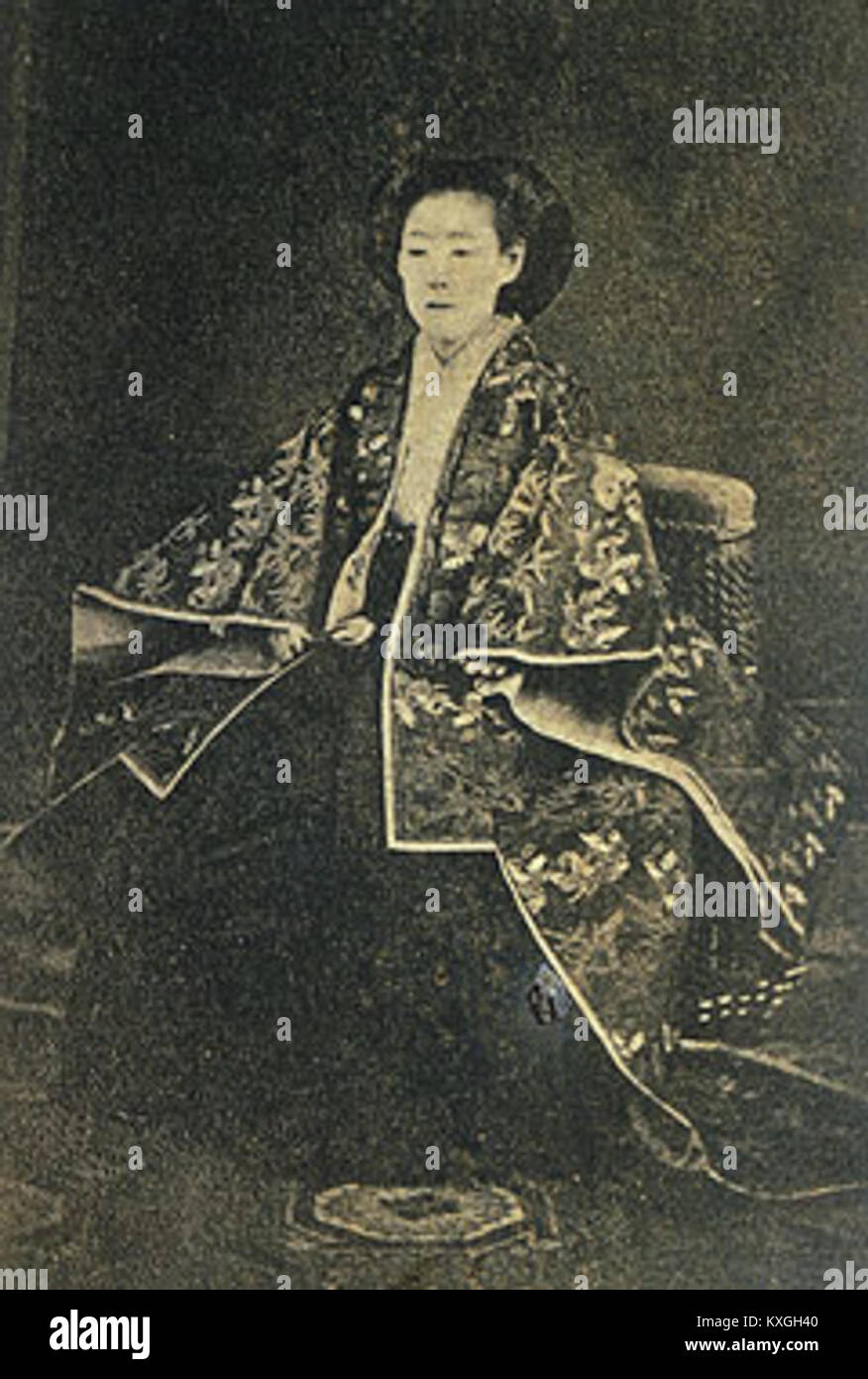 Emperor meiji edo castle hi-res stock photography and images - Alamy
