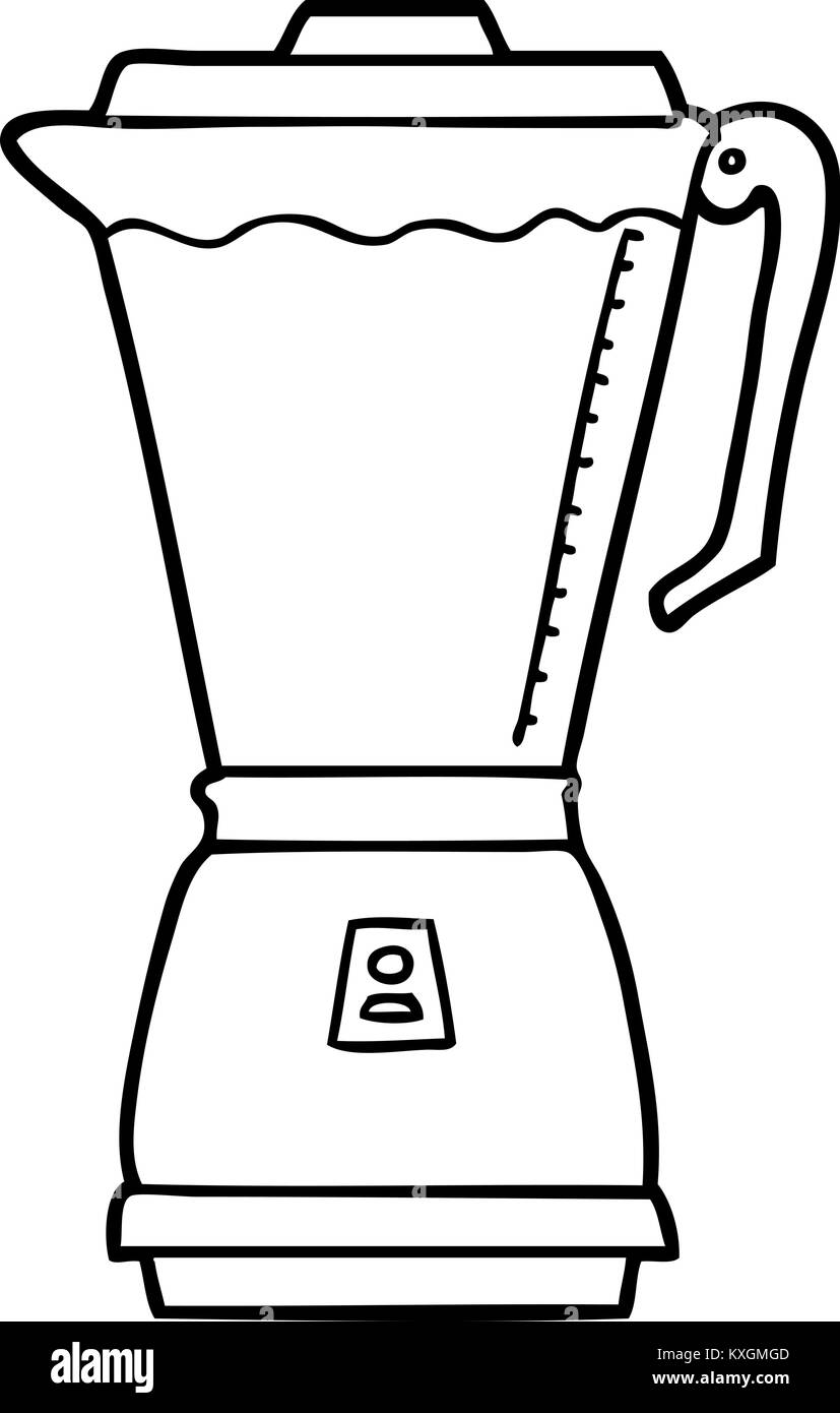 cartoon food processor Stock Vector Image & Art Alamy