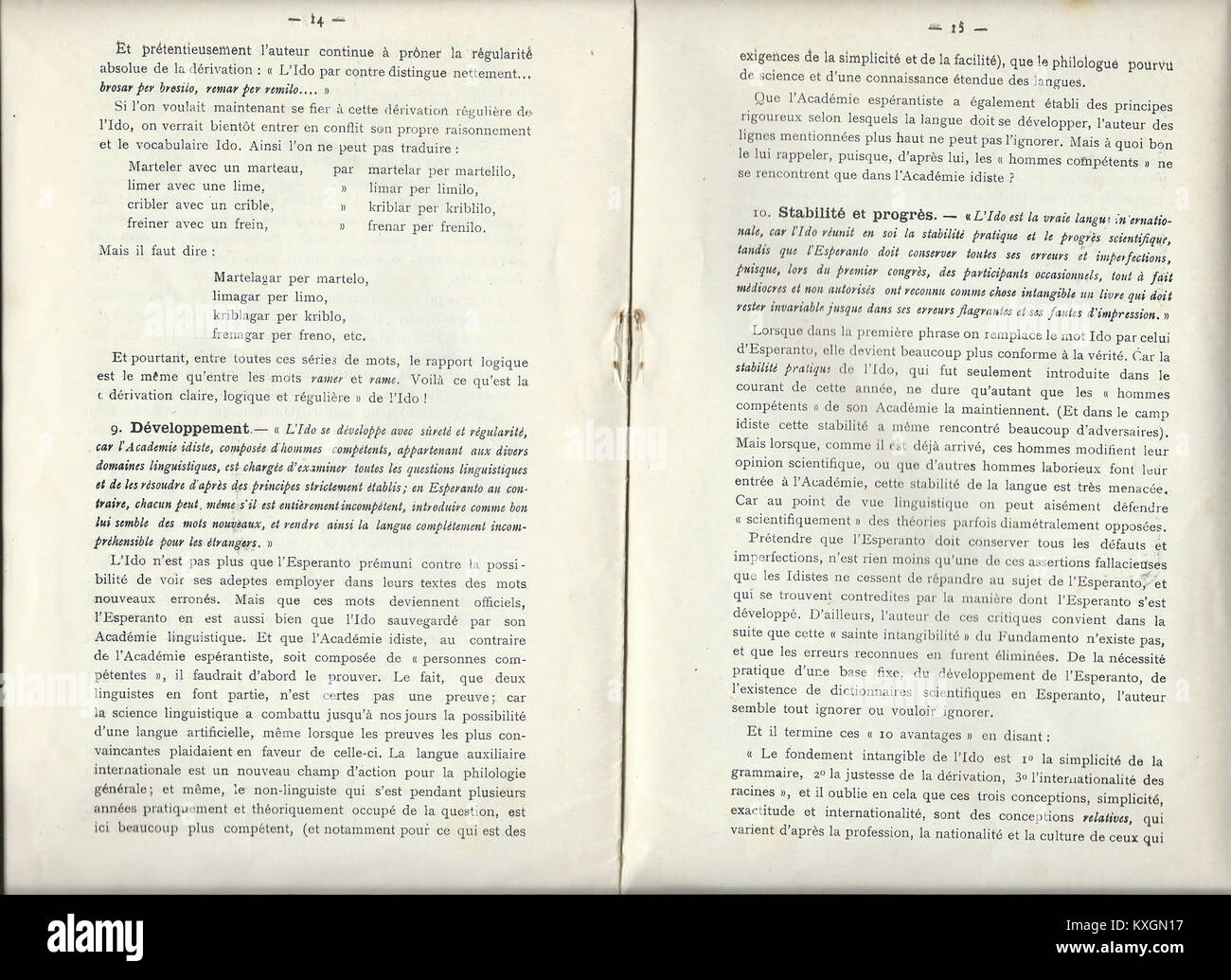 Ido Language Example This 1913 document addresses the constructed international languages ...