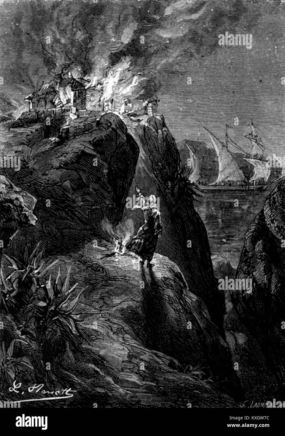 'The Archipelago on Fire' by Léon 09 Stock Photo Alamy