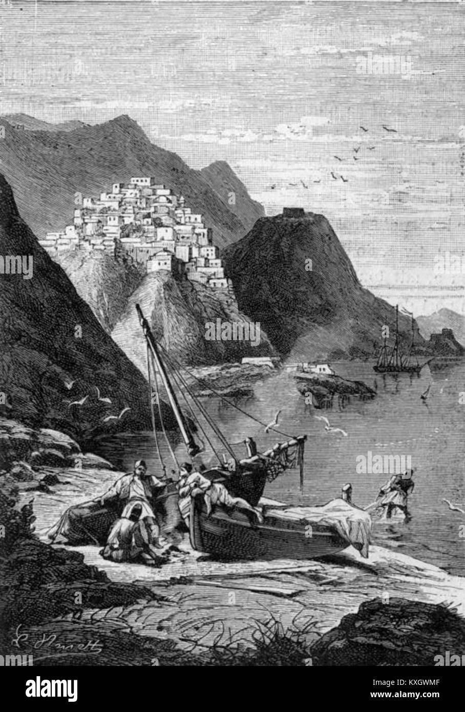 'The Archipelago on Fire' by Léon 37 Stock Photo Alamy