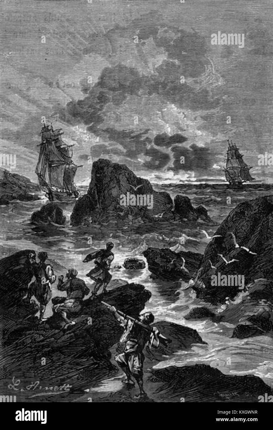 'The Archipelago on Fire' by Léon 40 Stock Photo Alamy