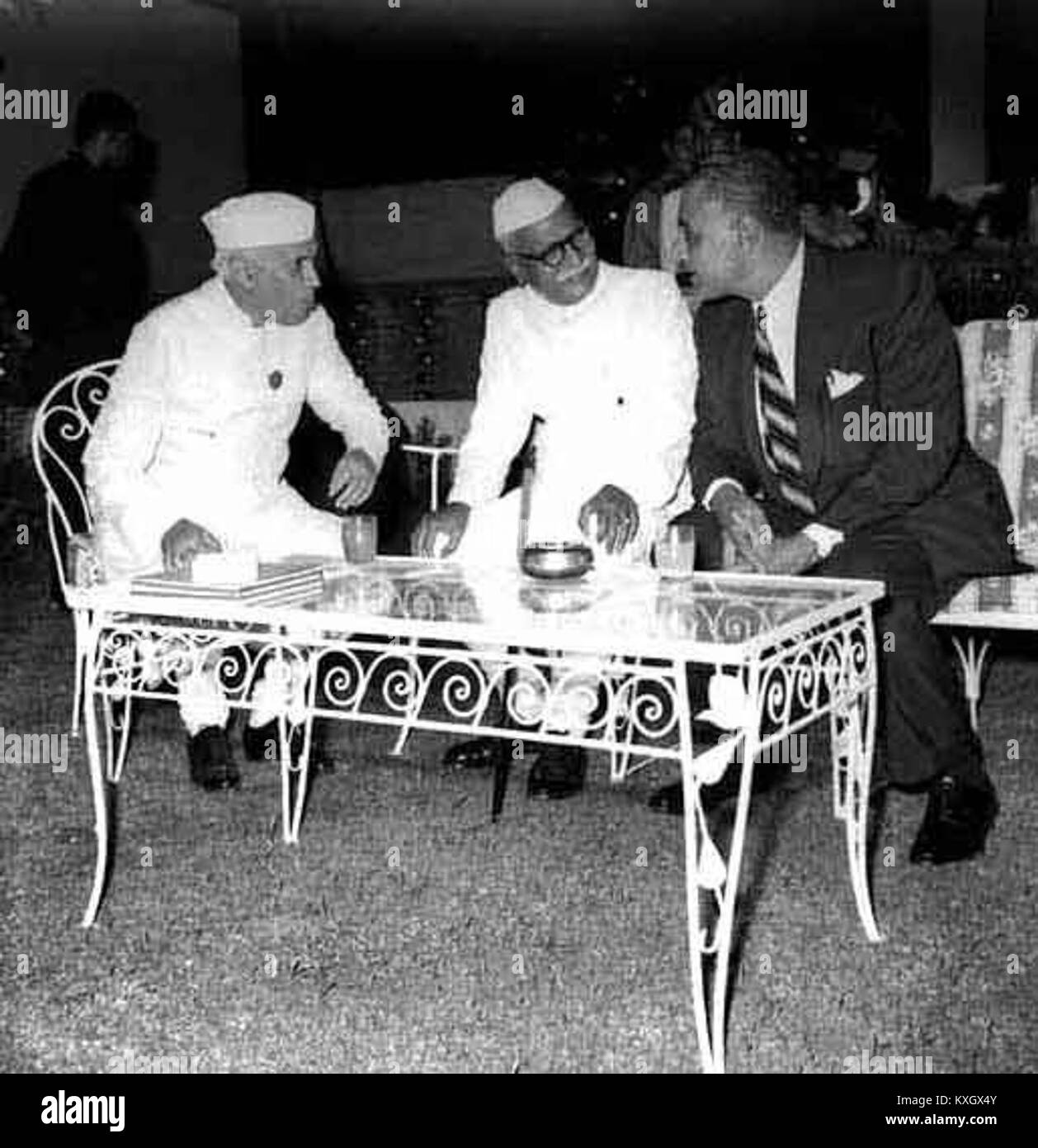 Abdel Nasser’s visit to India, 1960 (126) Stock Photo
