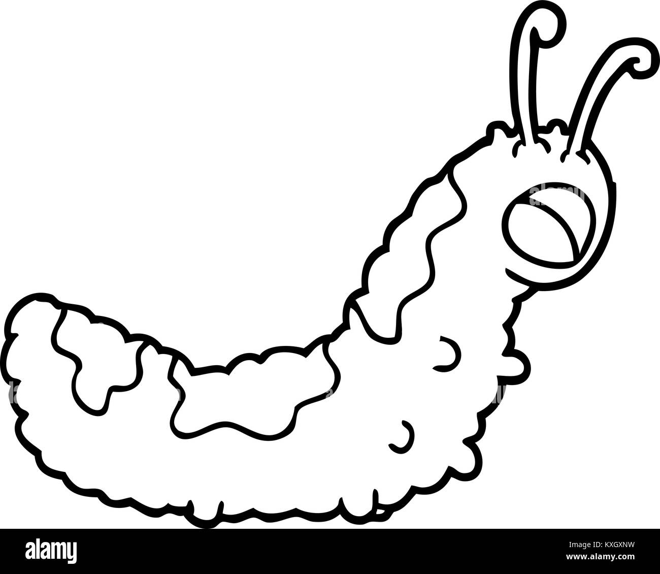 funny cartoon caterpillar Stock Vector Image & Art - Alamy