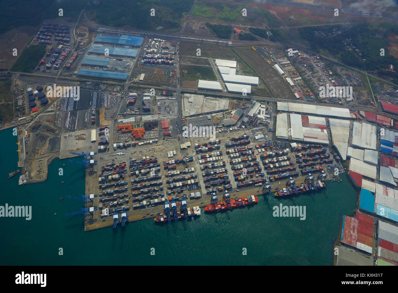 Aerial View Of Zona Libre Col n Panama s Free Trade Zone The Area Is Aerial View Of Zona Libre Col n Panama s Free Trade Zone The Area Is