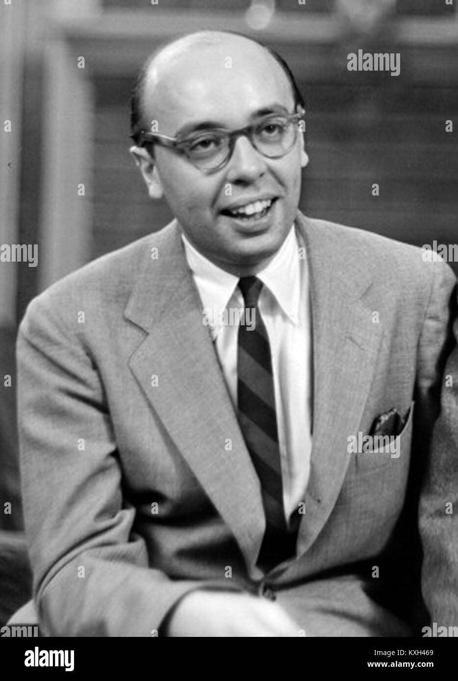 Ahmet Ertegun (cropped Stock Photo - Alamy