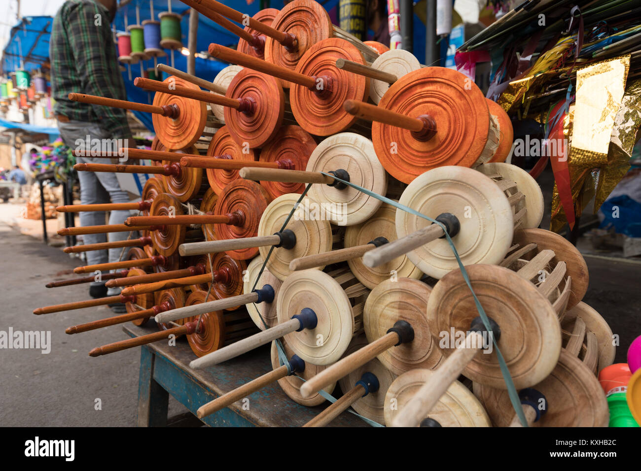 Kite winder hi-res stock photography and images - Alamy