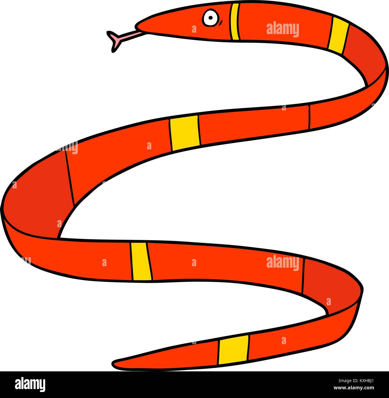 cartoon sea snake Stock Vector Image & Art - Alamy