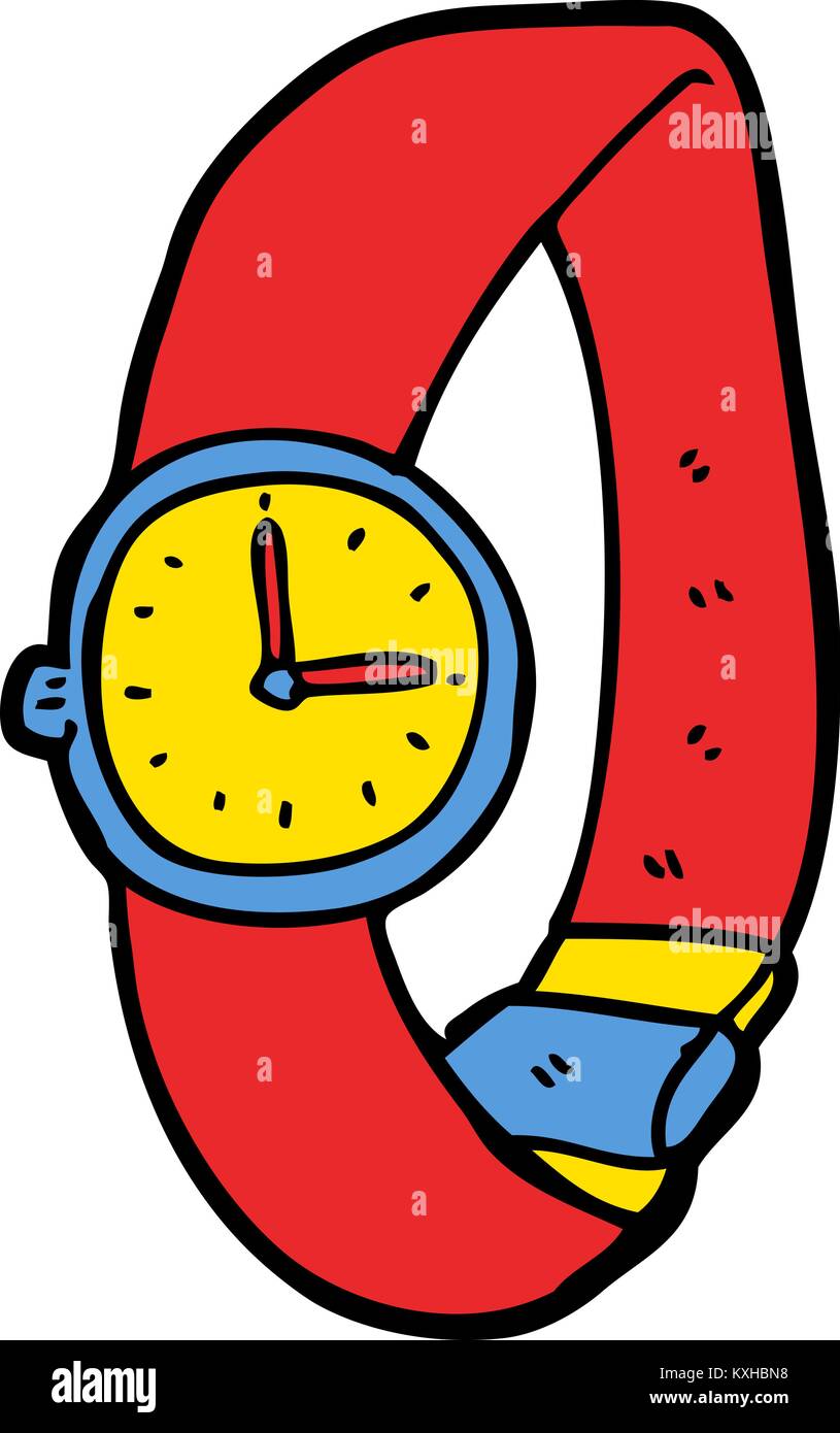 Cartoon wrist cheap watch