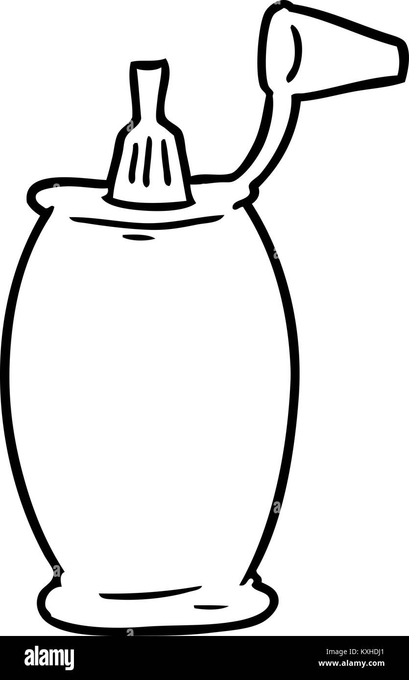 line drawing of a tomato ketchup bottle Stock Vector Image & Art Alamy