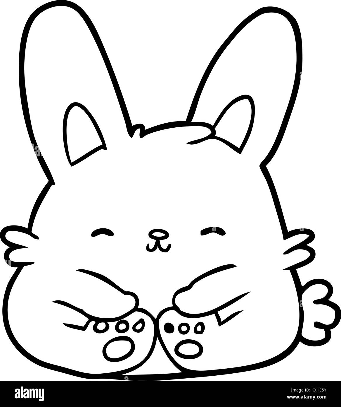 Bunny Drawing PNG, Vector, PSD, and Clipart With Transparent Background for  Free Download | Pngtree