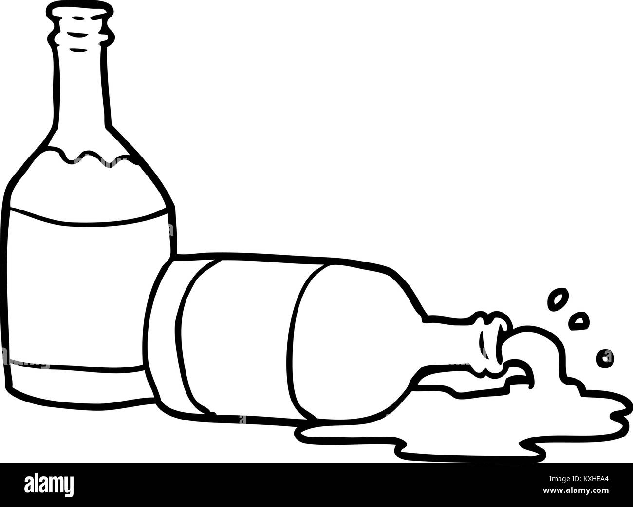 Featured image of post Spilled Alcohol Bottle Drawing You can now download for free this alcohol bottles transparent png image