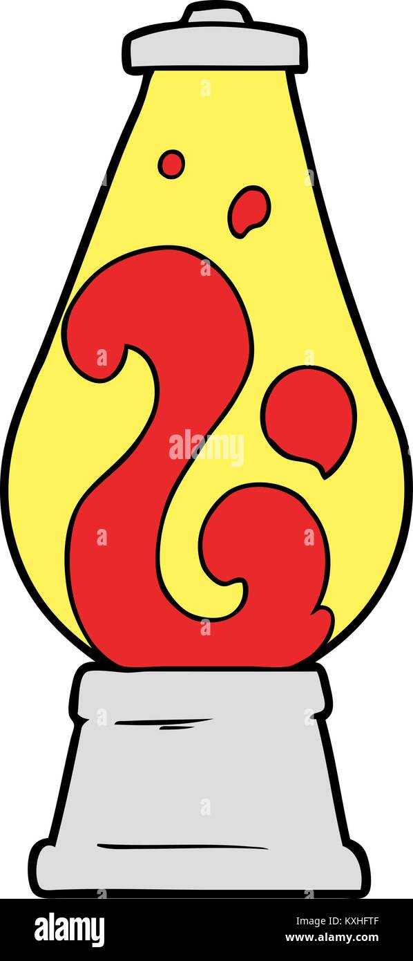 cartoon retro lava lamp Stock Vector Image & Art Alamy