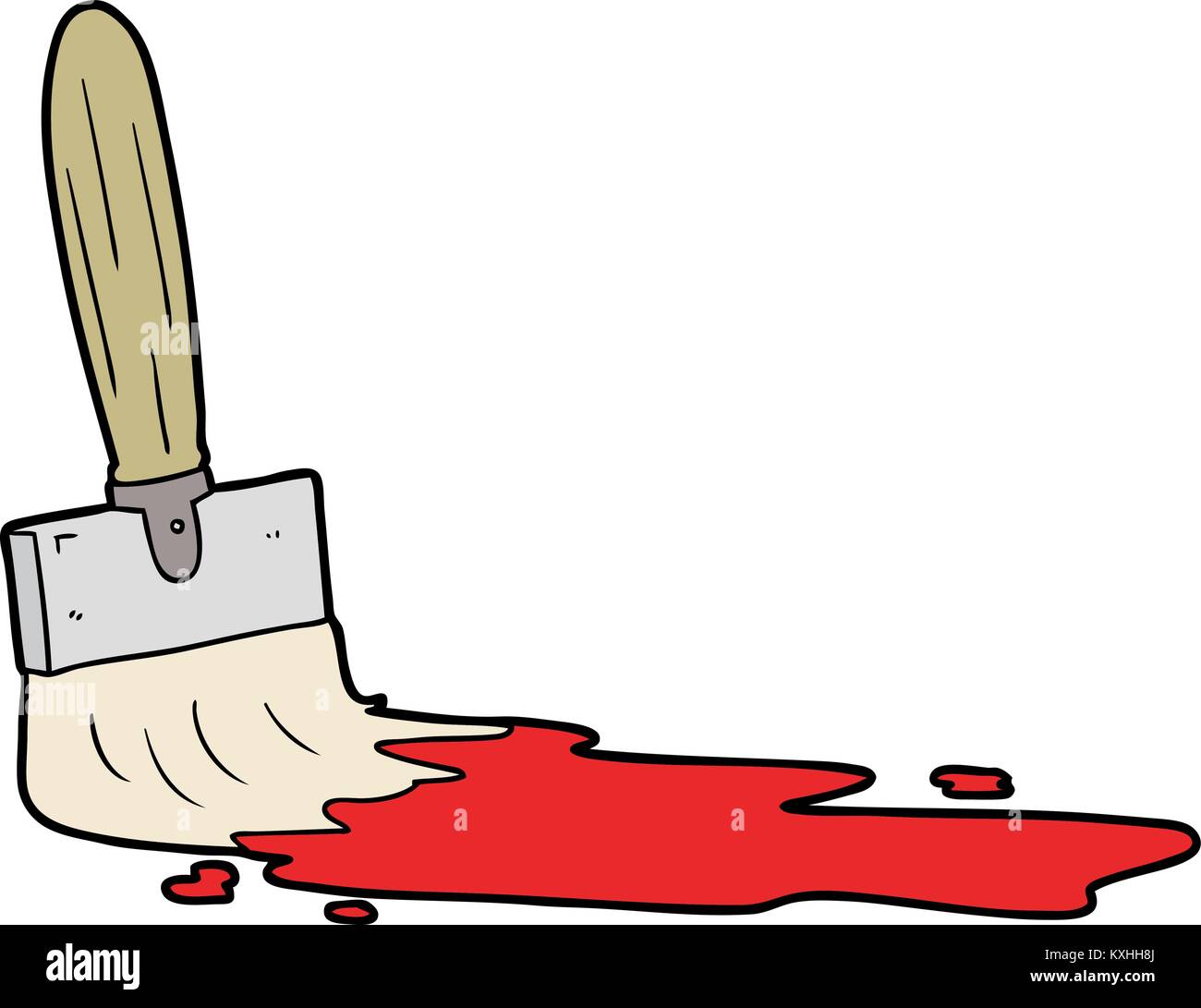 cartoon paint brush Stock Vector Image & Art - Alamy