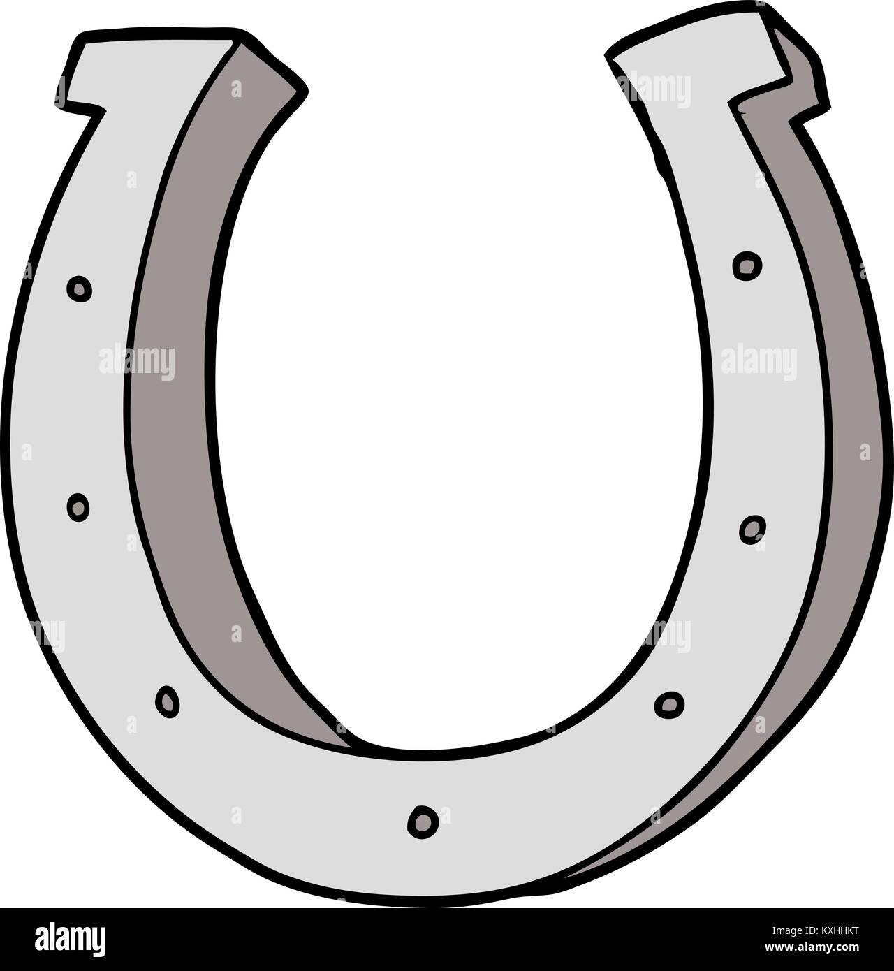 cartoon iron horse shoe Stock Vector Image & Art Alamy
