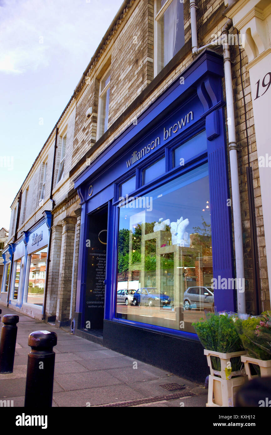 Clayton Road, Jesmond, Newcastle upon Tyne Stock Photo Alamy