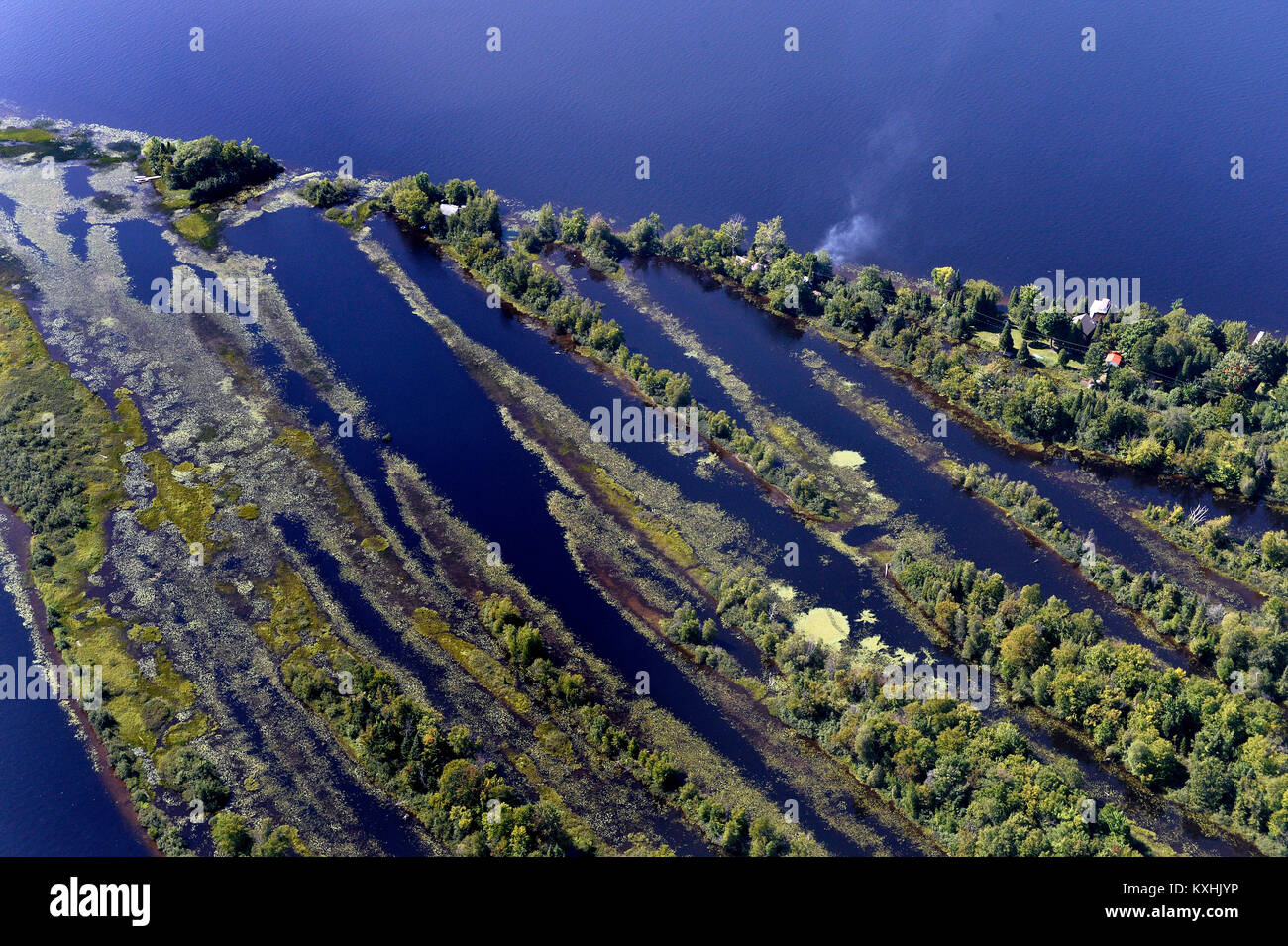 Aerial san juan islands washington hi-res stock photography and images ...