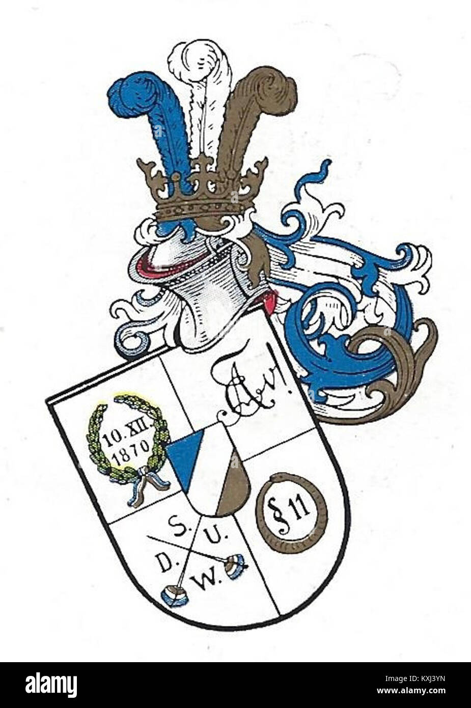 Austria Brünn Wappen Stock Photo