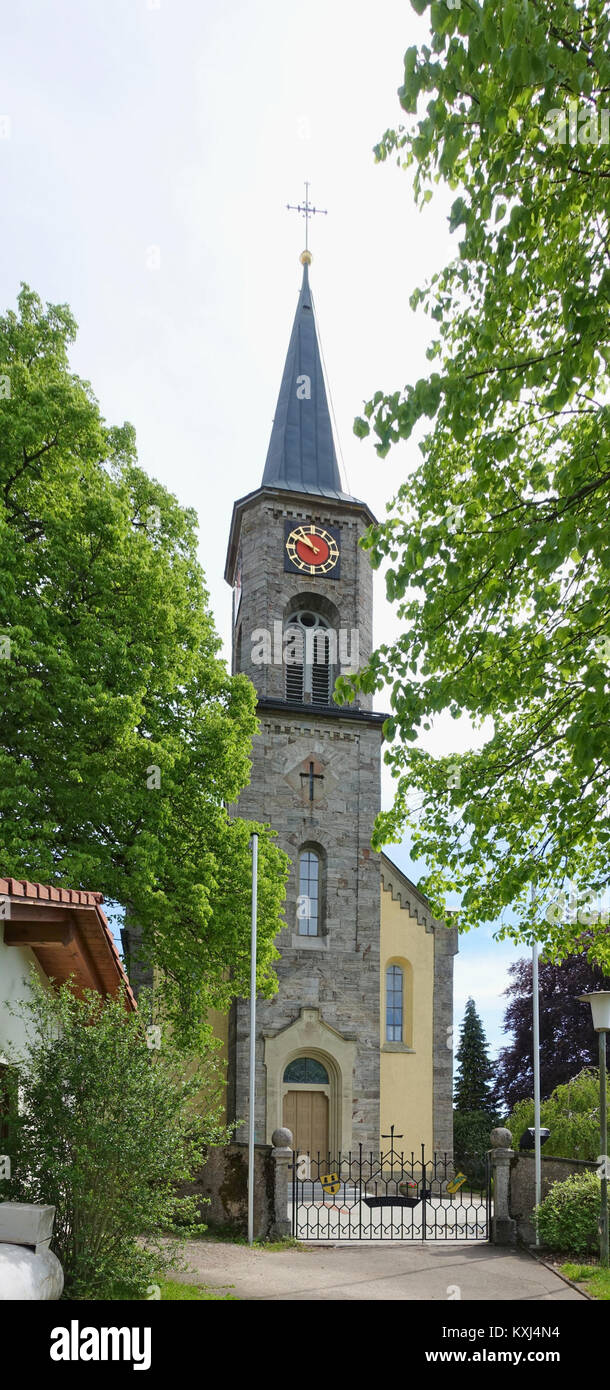 Berau (Ühlingen-Birkendorf) Kirche Hl Pankratius Ansicht 3 Stock Photo