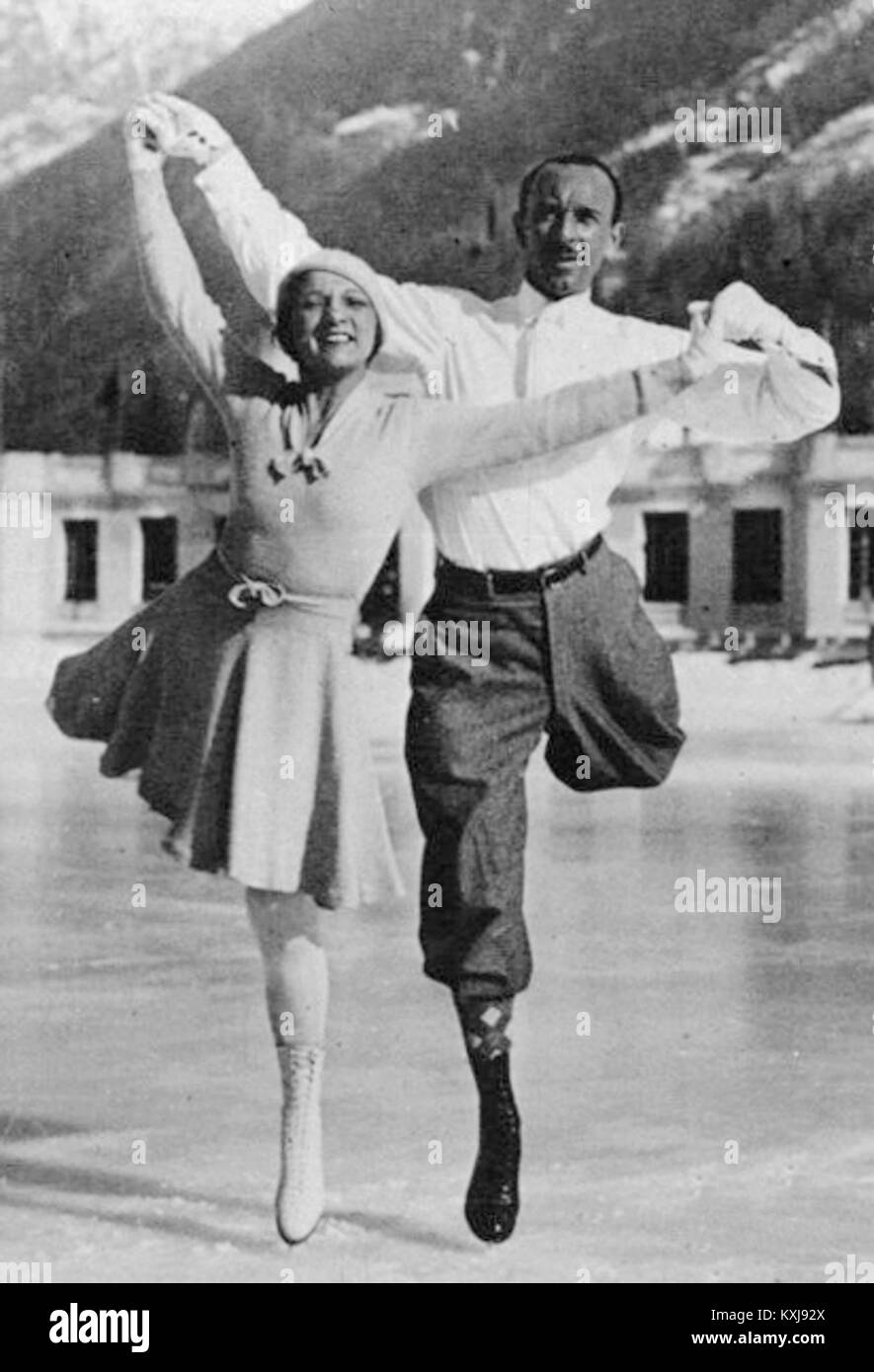Andrée and Pierre 1933b Stock Photo Alamy