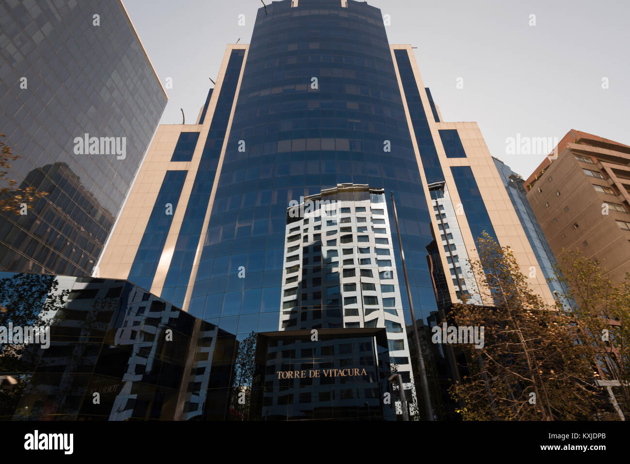architecture of Santiago de Chile, Chile Stock Photo Alamy
