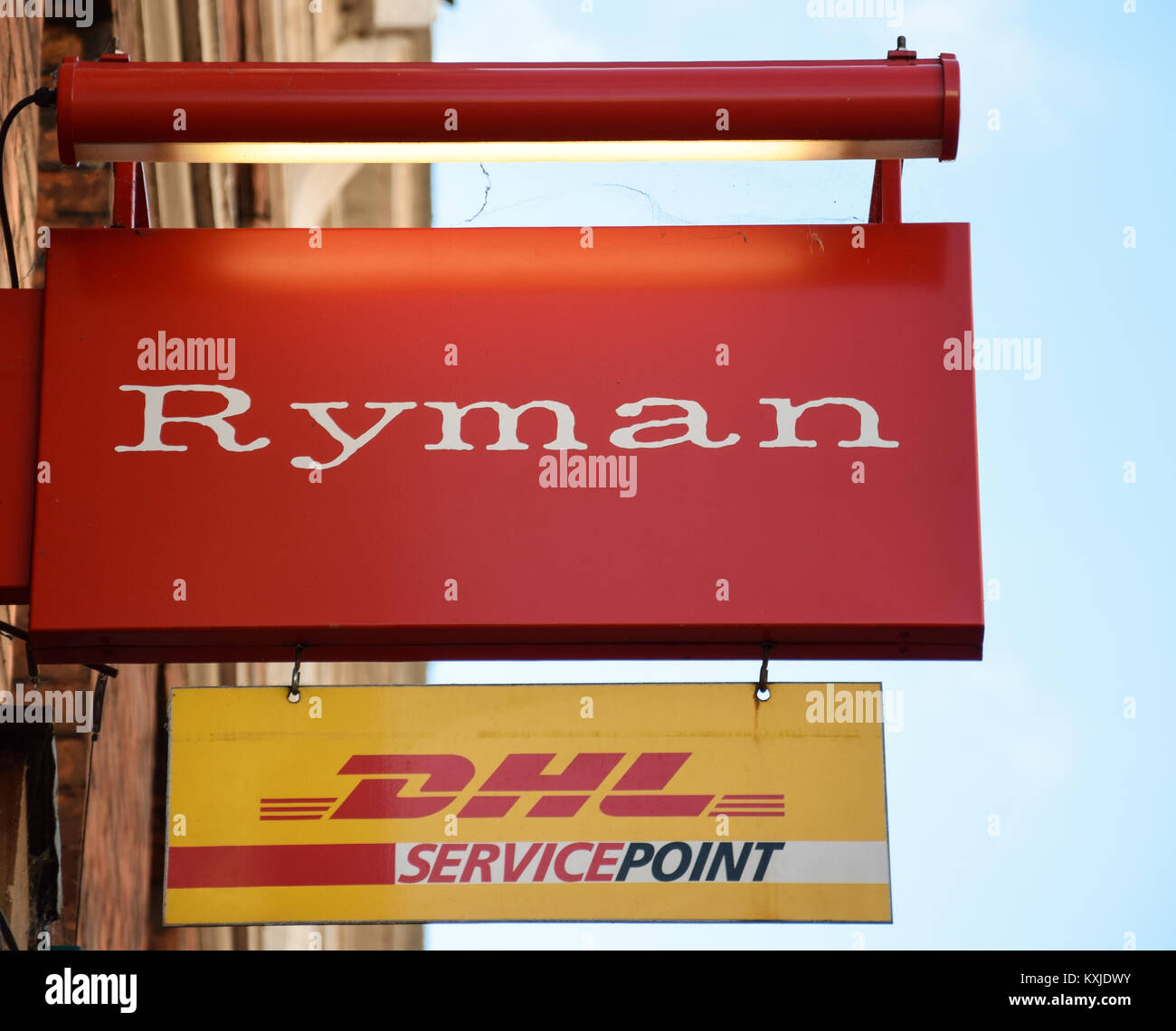 Ryman stationery sign hires stock photography and images Alamy