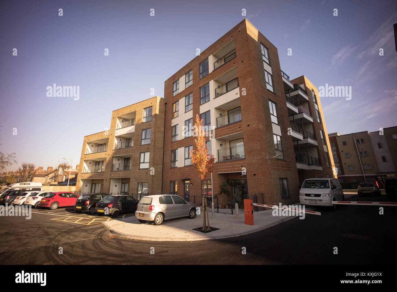 New housing Waltham Forest, London UK Stock Photo Alamy